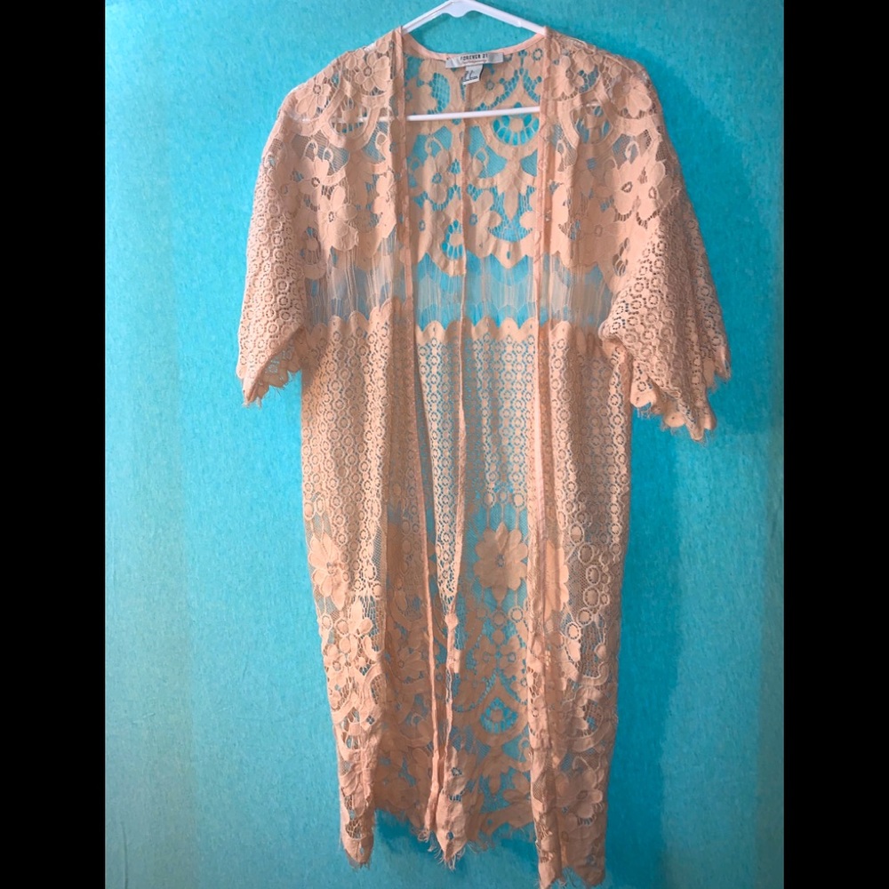 Small Forever 21 Lace Kimono